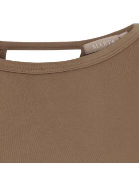 Marta Du Chateau Tinka brun Bluse