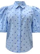 Libertè Essentiel - Libertè Essentiels Flora lyseblå Skjorte/bluse