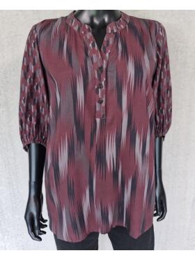 Vanting 9702 bordeaux skjorte bluse
