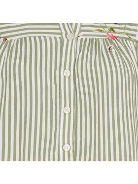 Marta Du Chateau Cristina khaki kjole