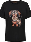 Marta Du Château - Marta Du Chateau Inge dog sort T-Shirt