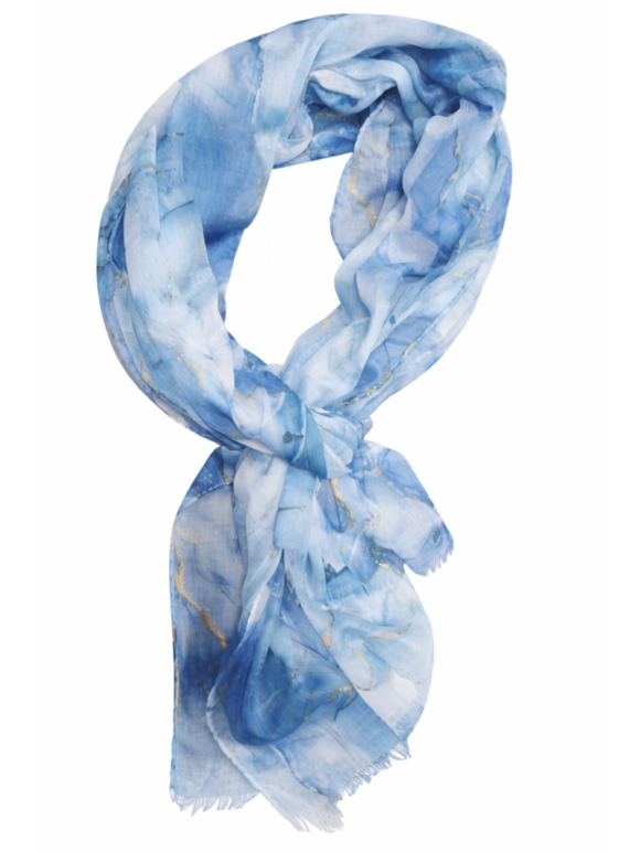 Vanting - Vanting 0902 blå Tørklæde