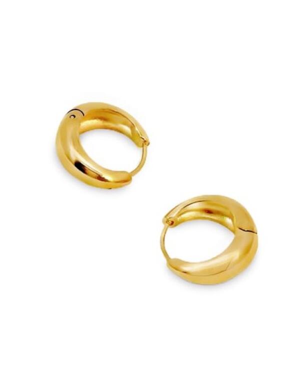 Bay by Aqua Dulce - Bay By Aqua Dulce basic hoop Ørering