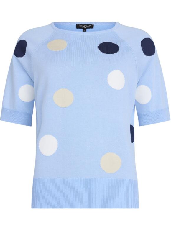 Sunday - Sunday 6156 Lyseblå Strik Sunday - Sunday 6156 Lyseblå Strik