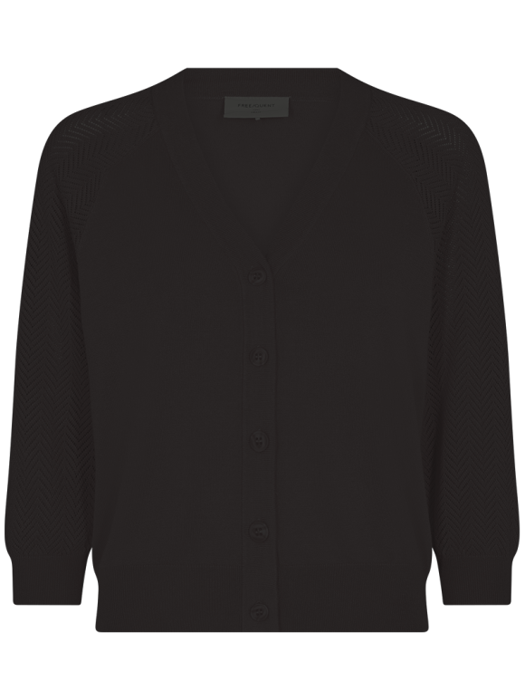 Freequent  - Freequent Plain sort Cardigan