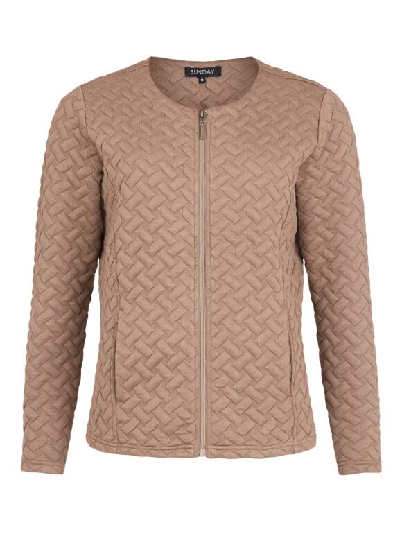 Sunday - Sunday 3650 mørk beige Jakke
