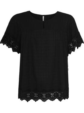 Ofelia Dera sort Bluse