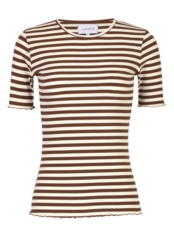 Libertè Essentiel - Libertè Essentiel Natalia brun t-shirt