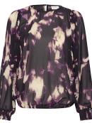 Kaffe - Kaffe Aska lilla Bluse