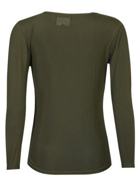 Libertè Essentiel 22069 army mesh Bluse