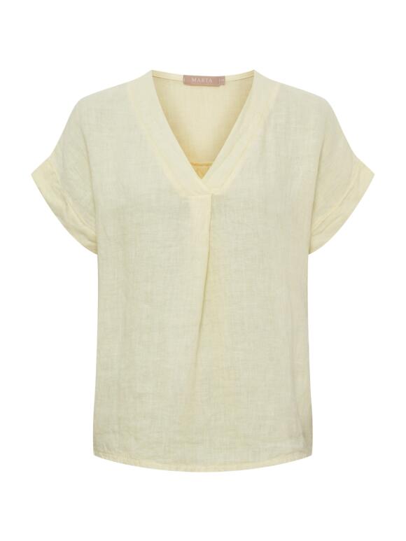 Marta Du Château - Marta Du Chateau Bellisima gul Bluse Marta Du Château - Marta Du Chateau Bellisima gul Bluse