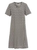 Trofé - Trofè sort/hvid Natkjole