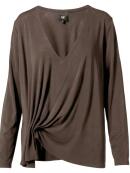 NÜ Denmark - Nü Denmark Ditte brun bluse NÜ Denmark - Nü Denmark Ditte brun bluse