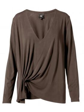 Nü Denmark Ditte brun bluse Nü Denmark Ditte brun bluse
