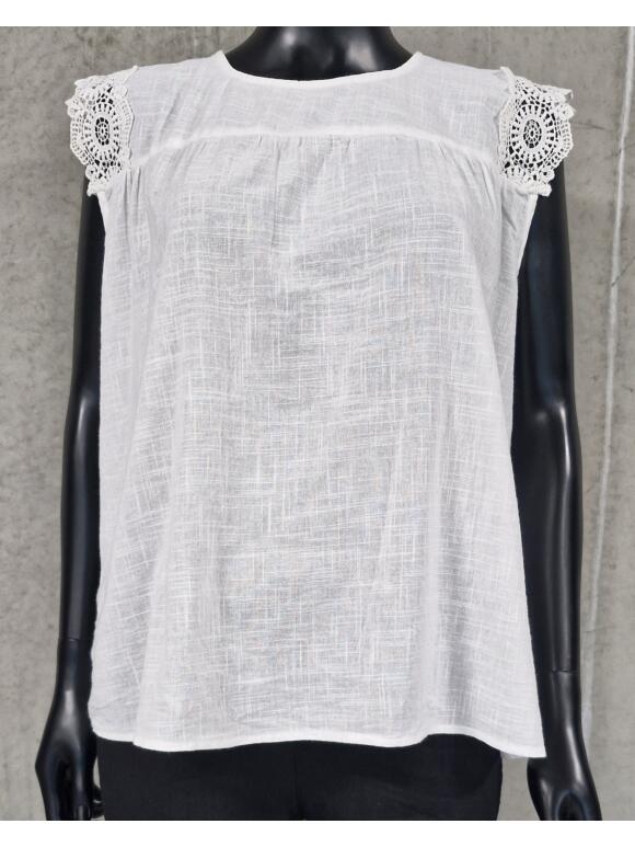 Vanting - Vanting 9575 hvid Top