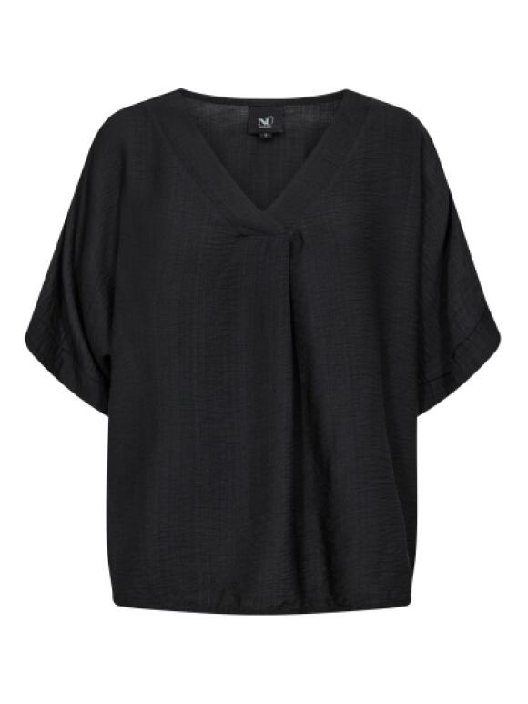 NÜ Denmark - Nü Denmark Cinda sort bluse NÜ Denmark - Nü Denmark Cinda sort bluse