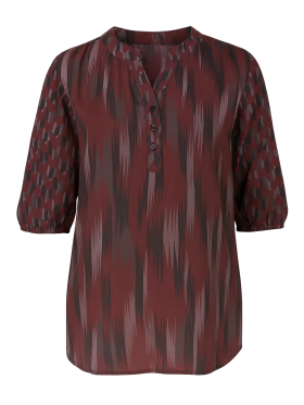 Vanting 9702 bordeaux skjorte bluse