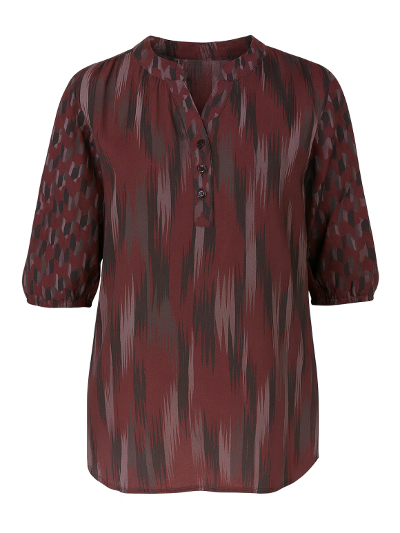 Vanting - Vanting 9702 bordeaux skjorte bluse