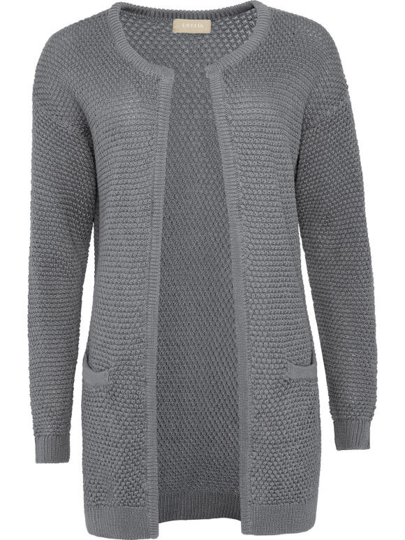 Ofelia - Ofelia Marocco grå Cardigan