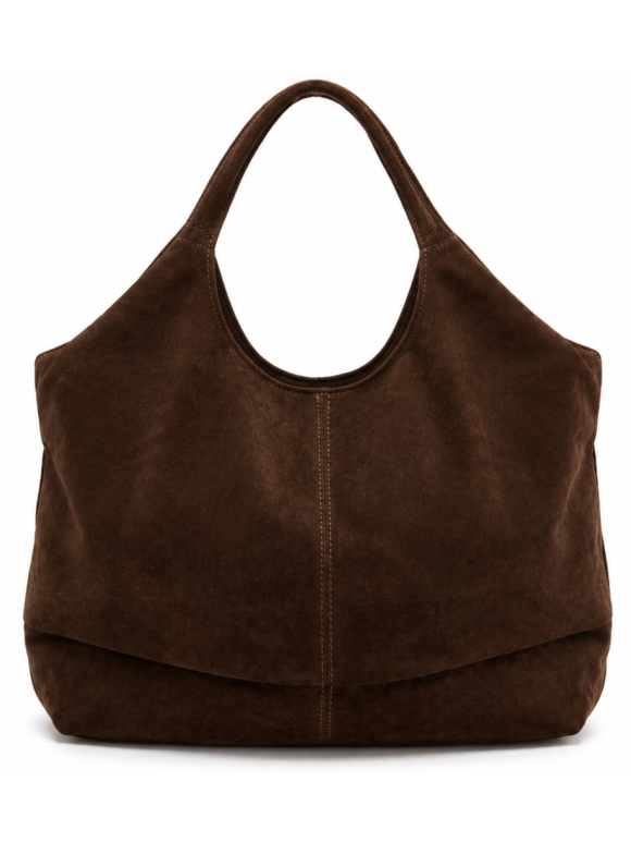 Lisbeth Merrild - Lisbeth Merrild brun to-i-en shopper taske Lisbeth Merrild - Lisbeth Merrild brun to-i-en shopper taske