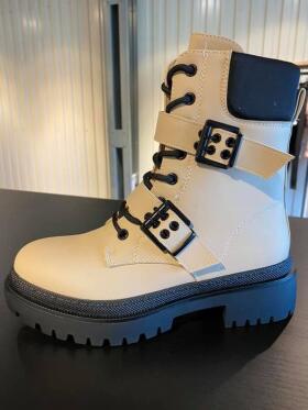 Vanting - Vanting chunky BEIGE Støvler