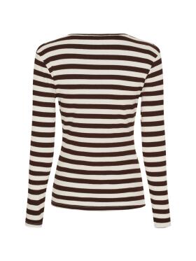 Marta Du Chateau Begonia brun t-shirt