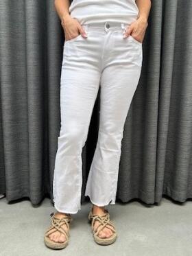 Allweek - Allweek Harriet bootcut hvid jeans
