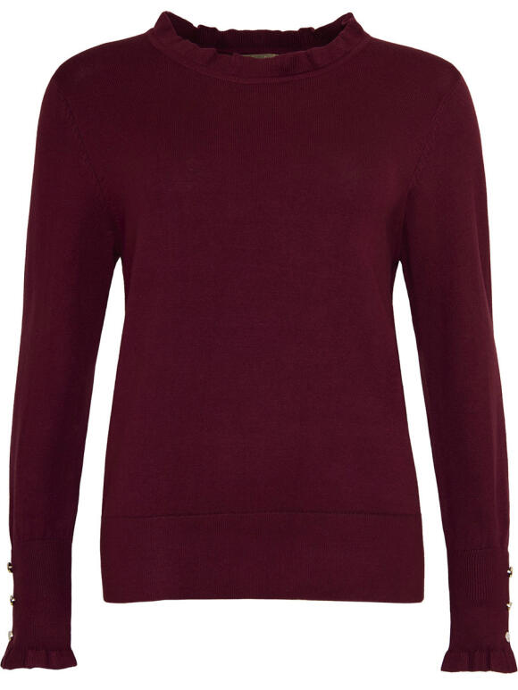 Ofelia - Ofelia Fanny bordeaux strik Ofelia - Ofelia Fanny bordeaux strik