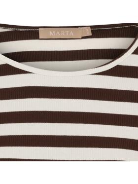 Marta Du Chateau Begonia brun t-shirt