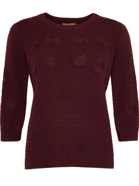 Ofelia Nori bordeaux strik