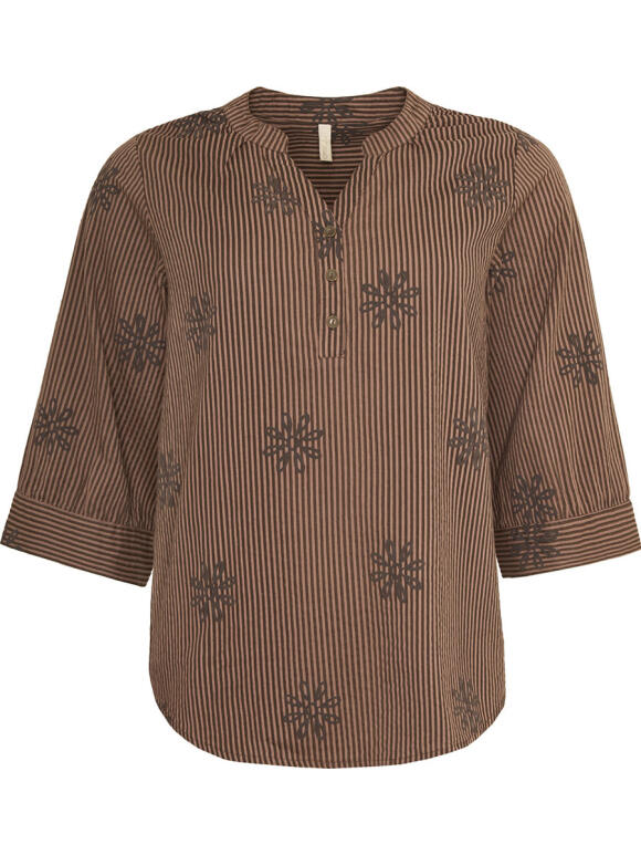 Ofelia - Ofelia Ella brun Skjorte/bluse Ofelia - Ofelia Ella brun Skjorte/bluse