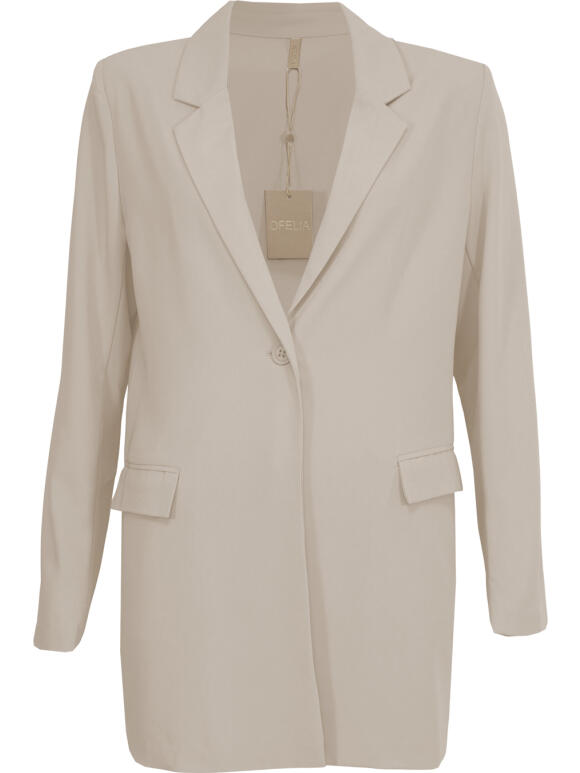 Ofelia - Ofelia Katja lys sand blazer