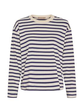 Marta Du Chateau Kara marine Bluse