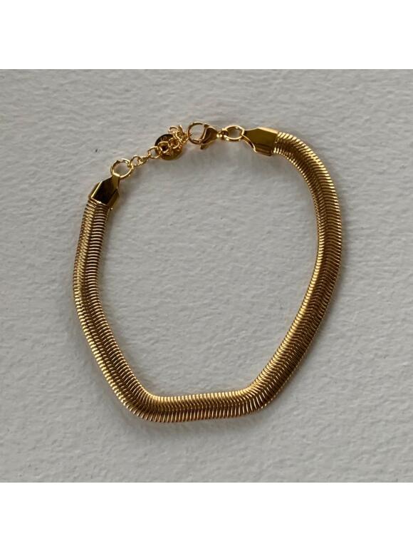 Three M - Three M 2506 guldfarvet Armbånd