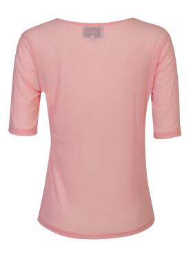 Libertè Essentiel rosa mesh T-Shirt