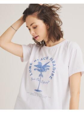 One Two Luxzuz Lobepa hvid t-shirt