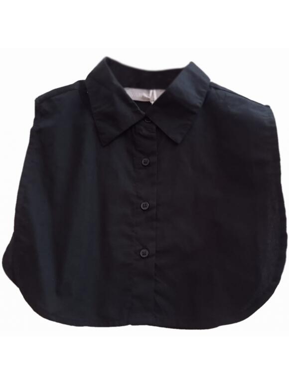 Vanting - Vanting sort skjortekrave