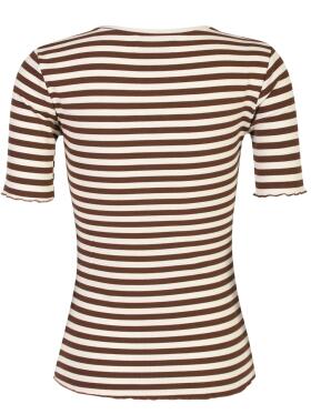 Libertè Essentiel Natalia brun t-shirt