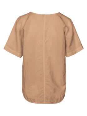 One Two Helily mørk sand bluse