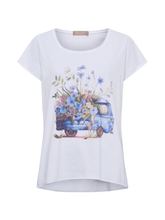 Marta Du Château - Marta Du Chateau jeans blå Marie t- shirt