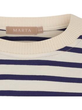 Marta Du Chateau Kara marine Bluse