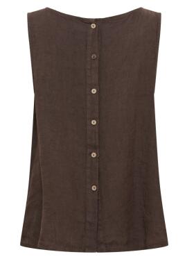 Marta Du Chateau Alessia brun top Marta Du Chateau Alessia brun top