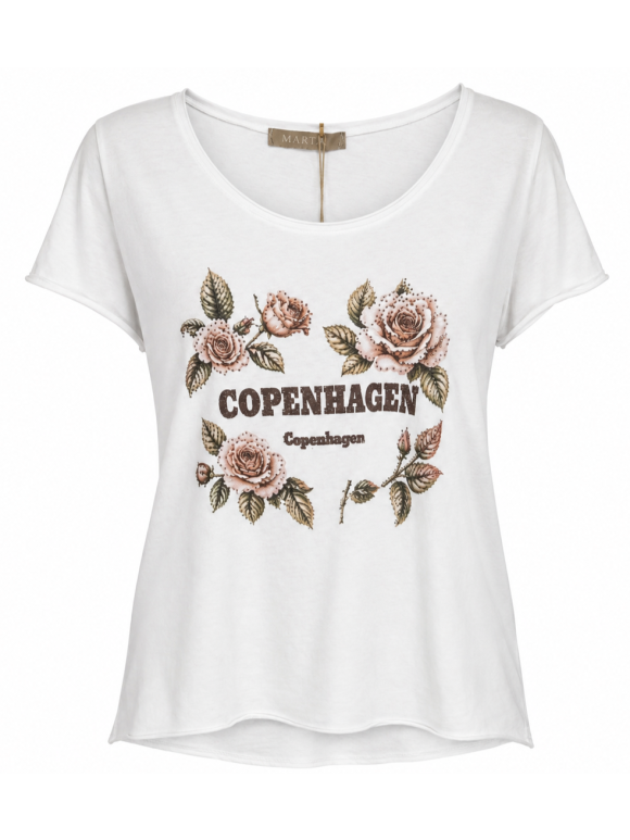 Marta Du Château - Marta Du Chateau Marie rose T-Shirt Marta Du Château - Marta Du Chateau Marie rose T-Shirt