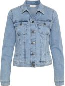 Kaffe - Kaffe Vicky lys denim jakke