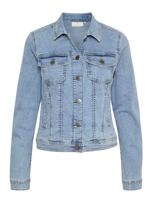 Kaffe - Kaffe Vicky lys denim jakke