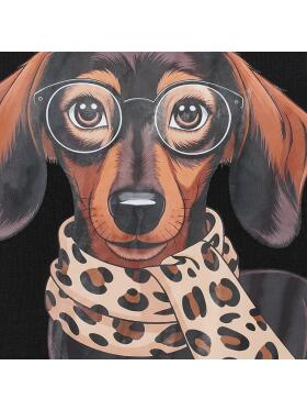 Marta Du Chateau Inge dog sort T-Shirt