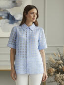 Ofelia - Ofelia Kaja lyseblå skjorte