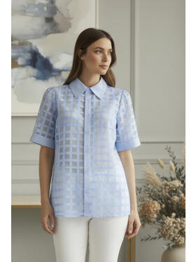 Ofelia Kaja lyseblå skjorte