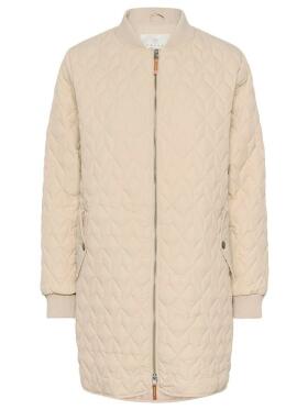 Kaffe Leila sand lang qiuiltet Jakke