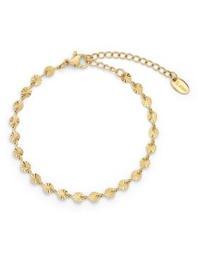 Marta Du Chateau Jade guldfarvet armbånd